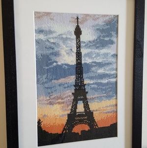handmade cross stitch embroidery picture
